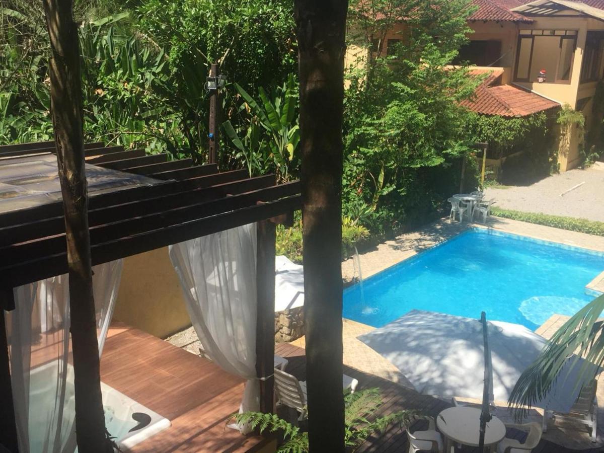 Pousada Recanto Dos Tangaras Juquei Exteriör bild