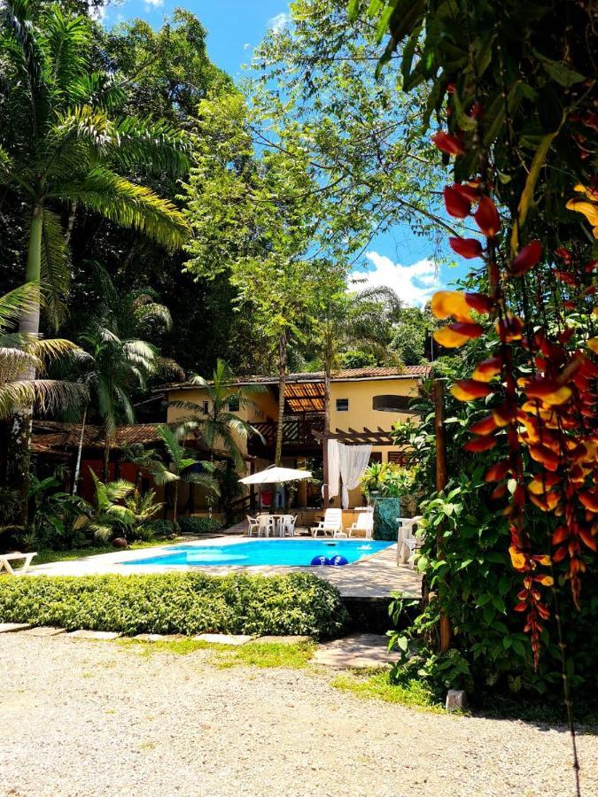 Pousada Recanto Dos Tangaras Juquei Exteriör bild