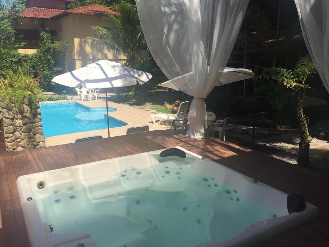 Pousada Recanto Dos Tangaras Juquei Exteriör bild